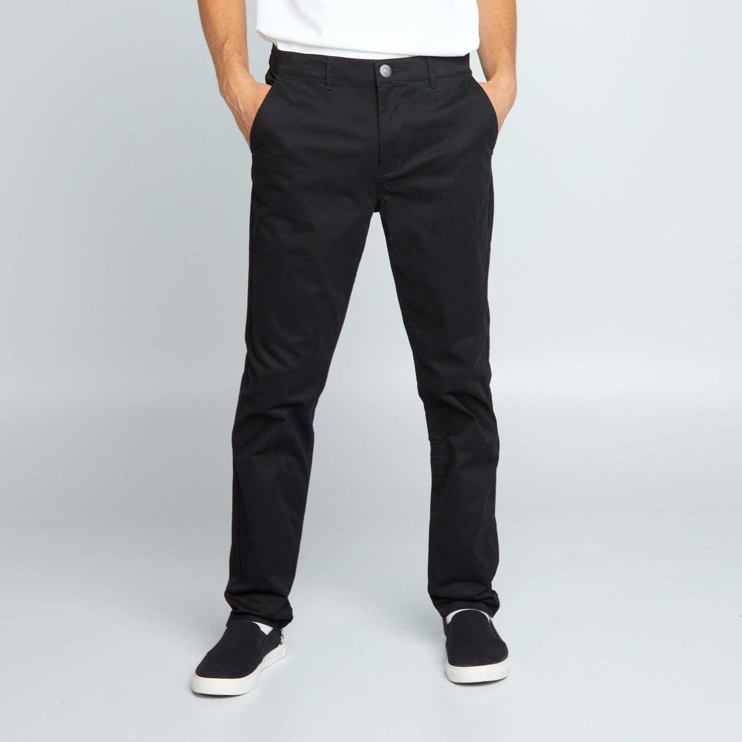 Pantalon chino noir