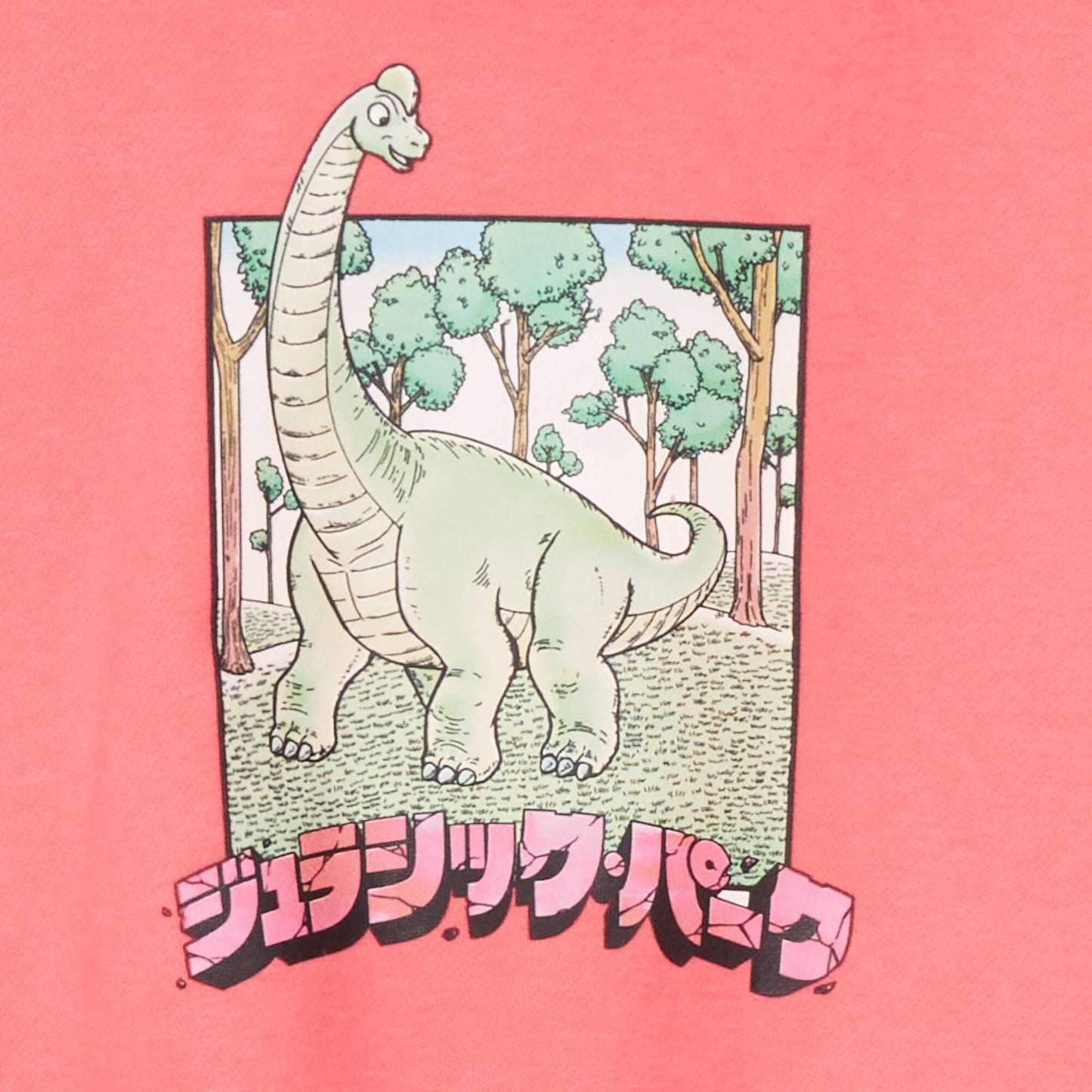 Sweat à capuche 'Jurassic Park' Rose