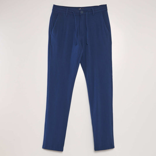 Pantalon chino Bleu