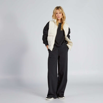 Pantalon de jogging coupe large noir