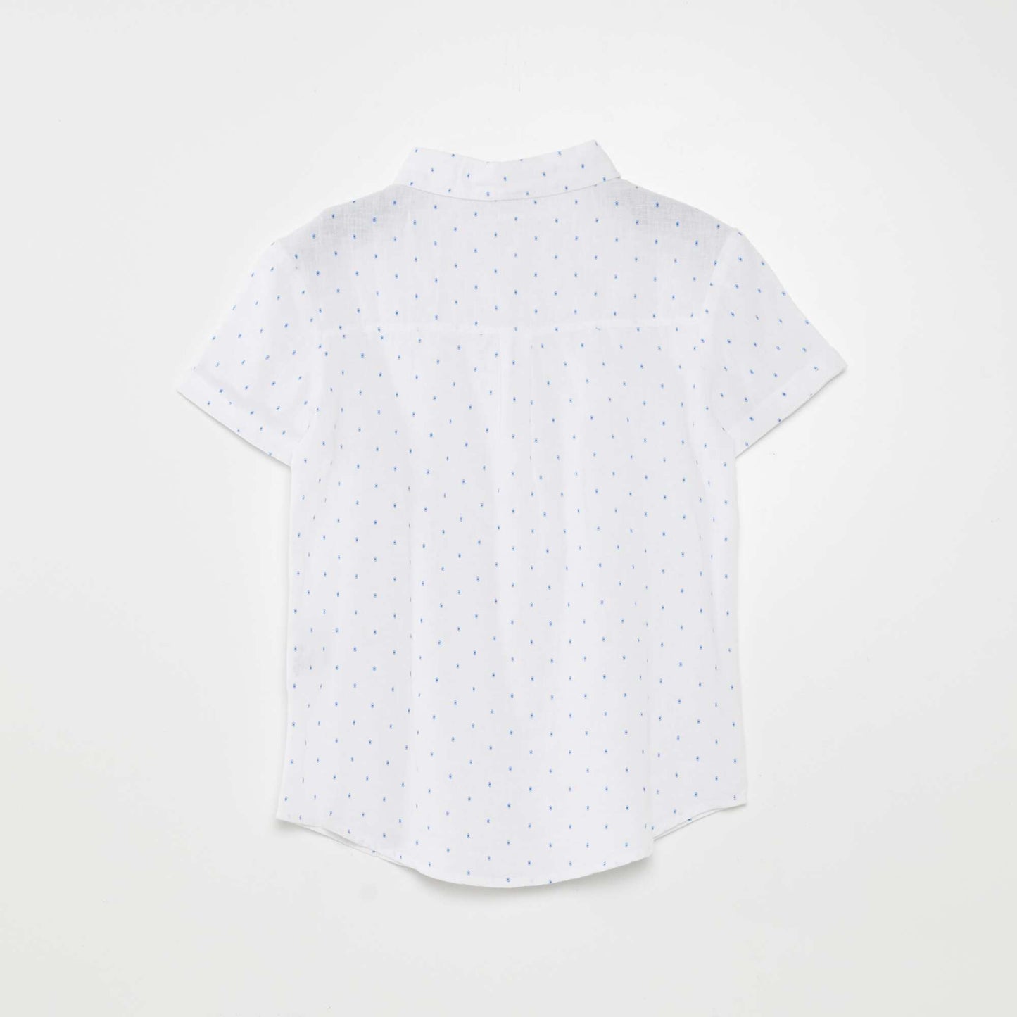 Chemise manches courtes Blanc