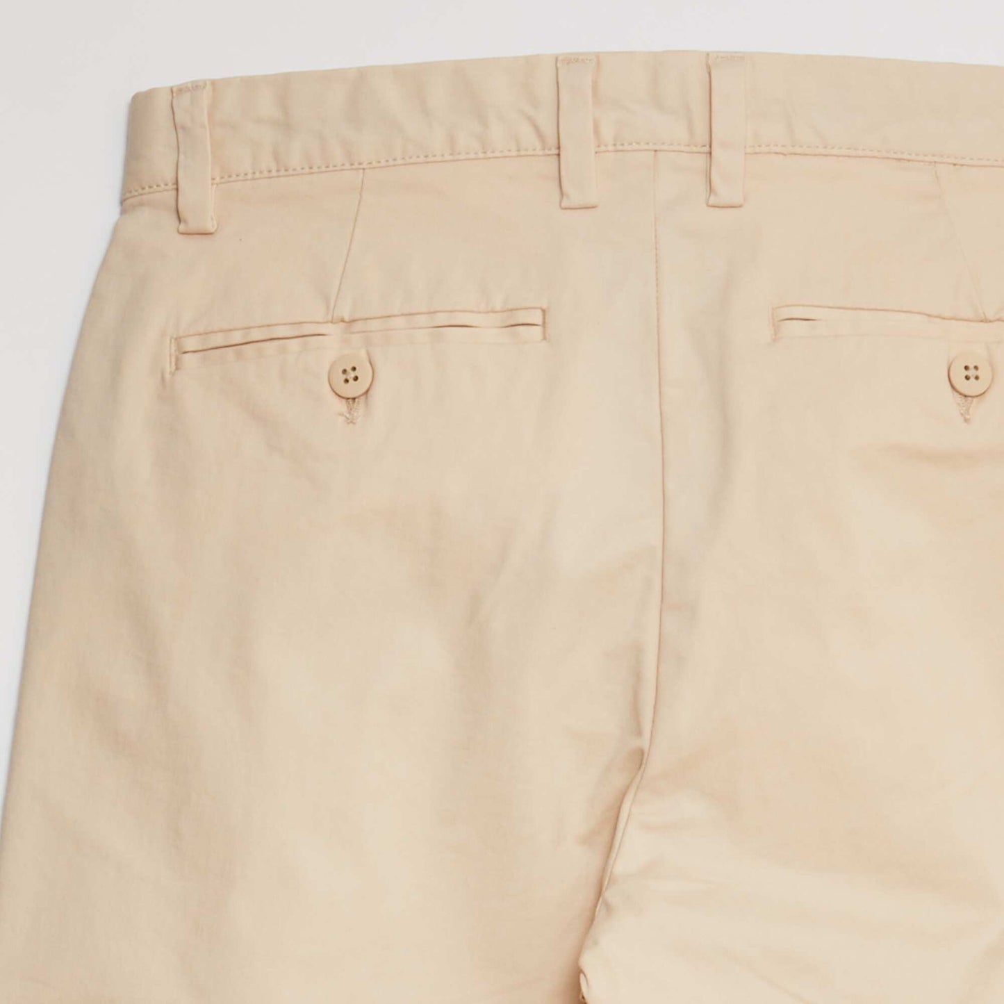 Pantalon slim en tencel Beige