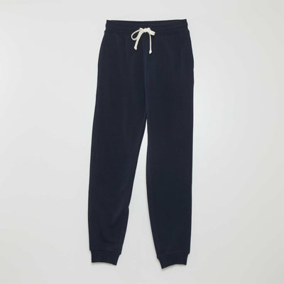 Jogging en french terry BLEU MARINE