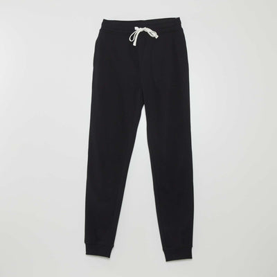 Jogging en french terry NOIR