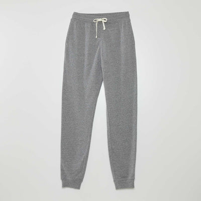 Jogging en french terry GRIS FONCé