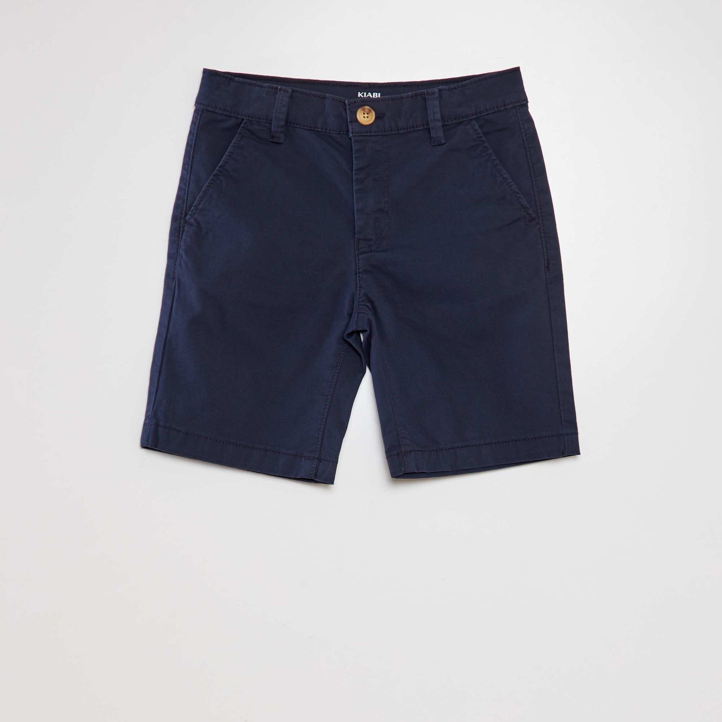 Short chino Bleu marine