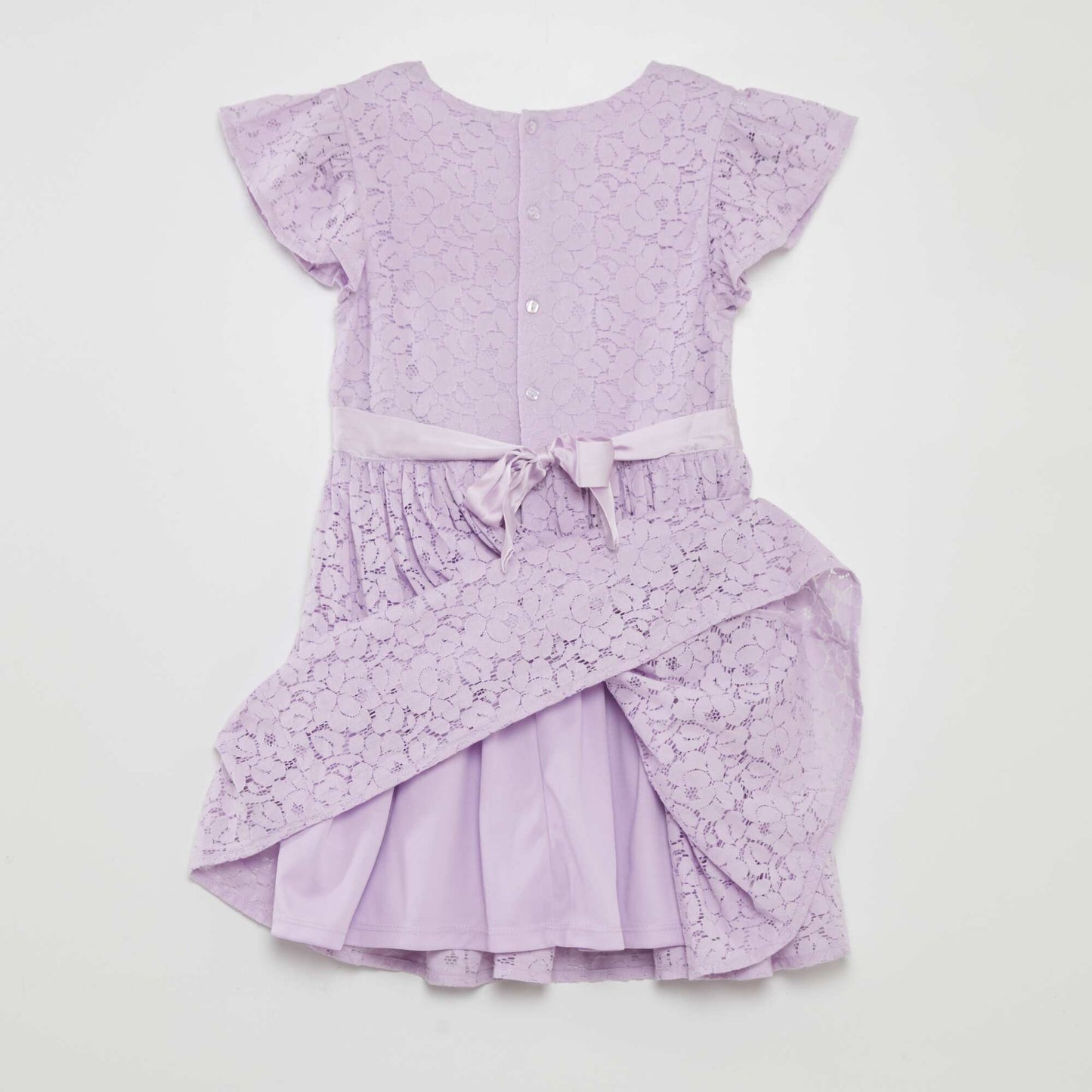 Robe en dentelle de cérémonie Violet