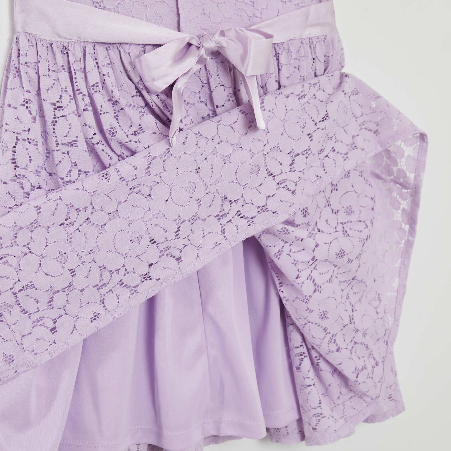 Robe en dentelle de cérémonie Violet