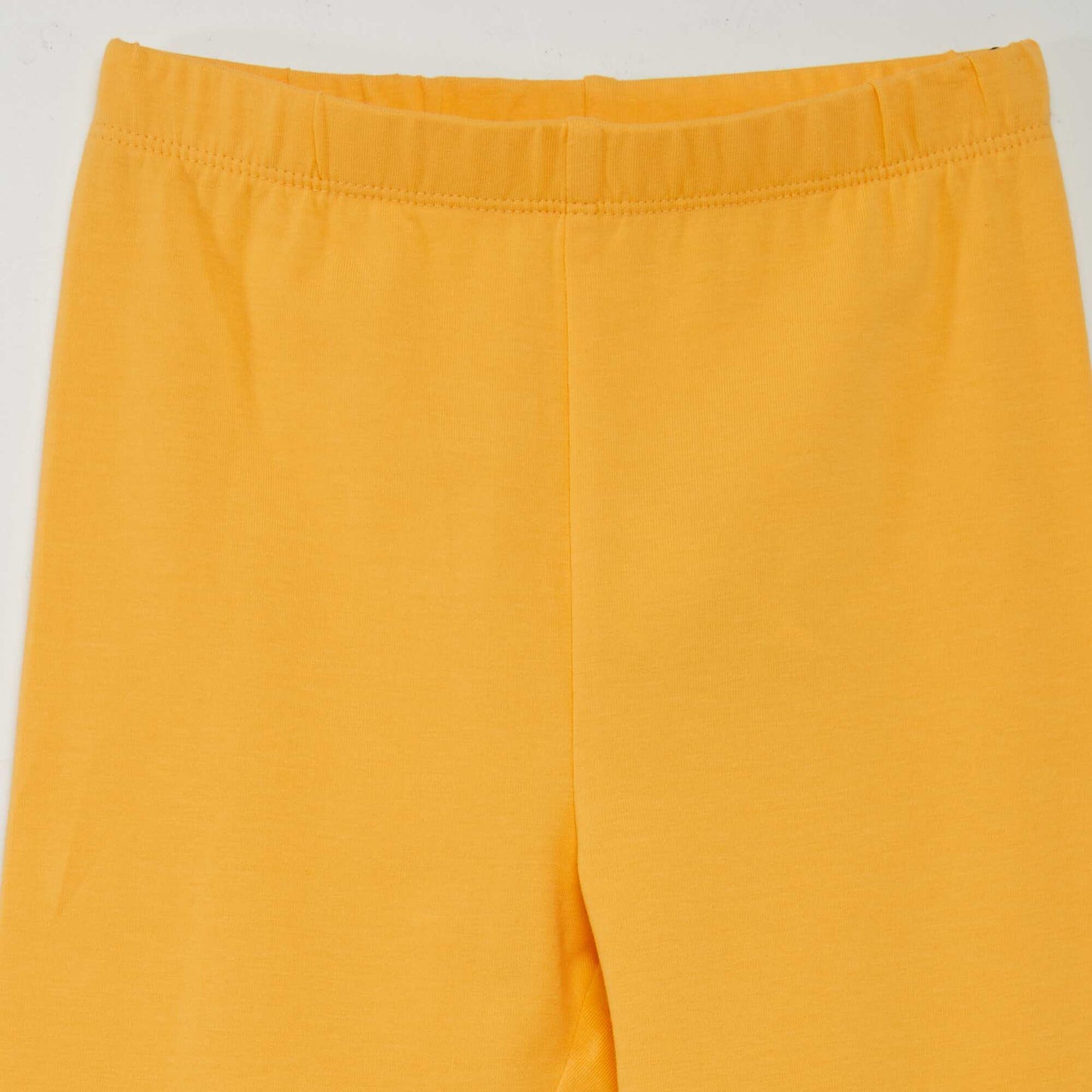 Legging long à taille élastiquée Jaune