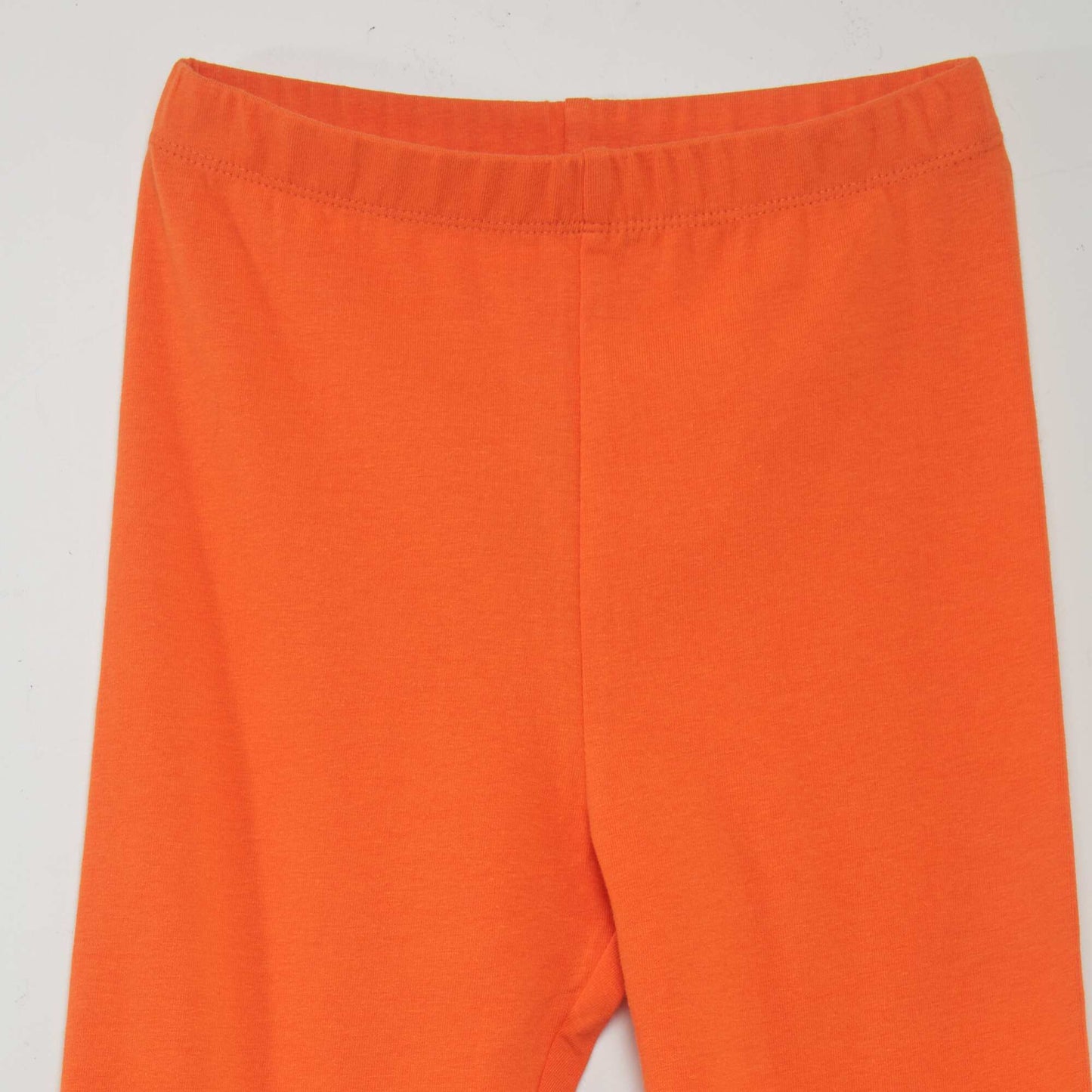 Legging long à taille élastiquée Orange