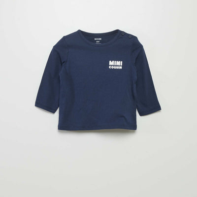 Tee-shirt à message MARINE