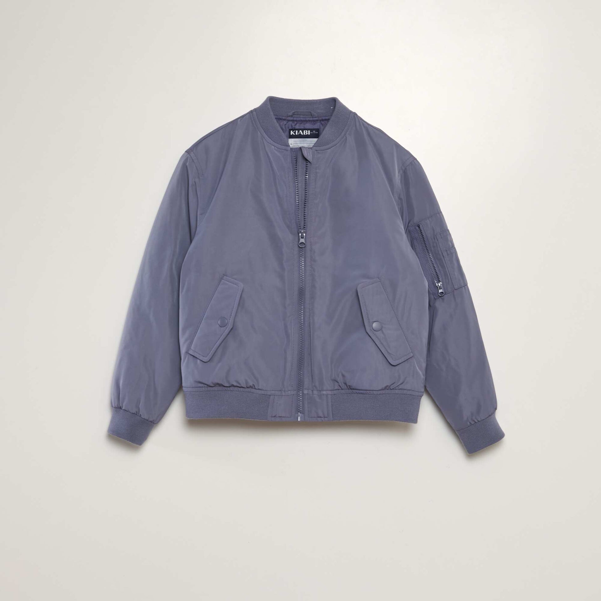 Blouson matelassé style aviateur VIOLET