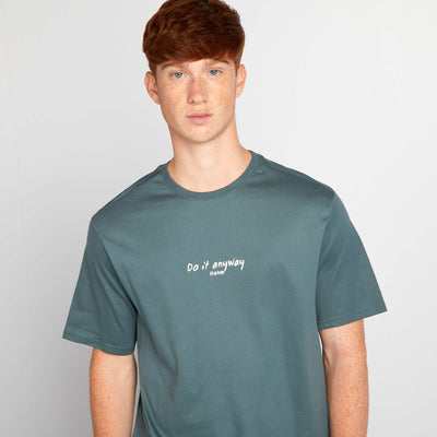 T-shirt imprimé BLEU