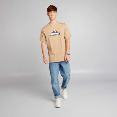 T-shirt imprimé BEIGE