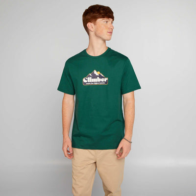 T-shirt imprimé VERT