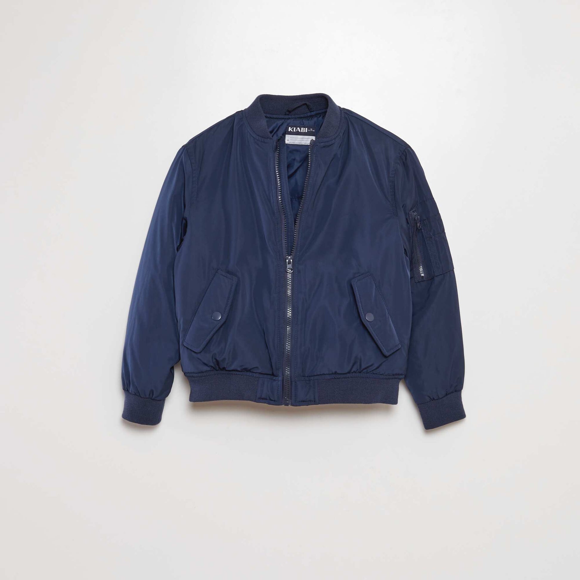 Blouson en nylon BLEU MARINE