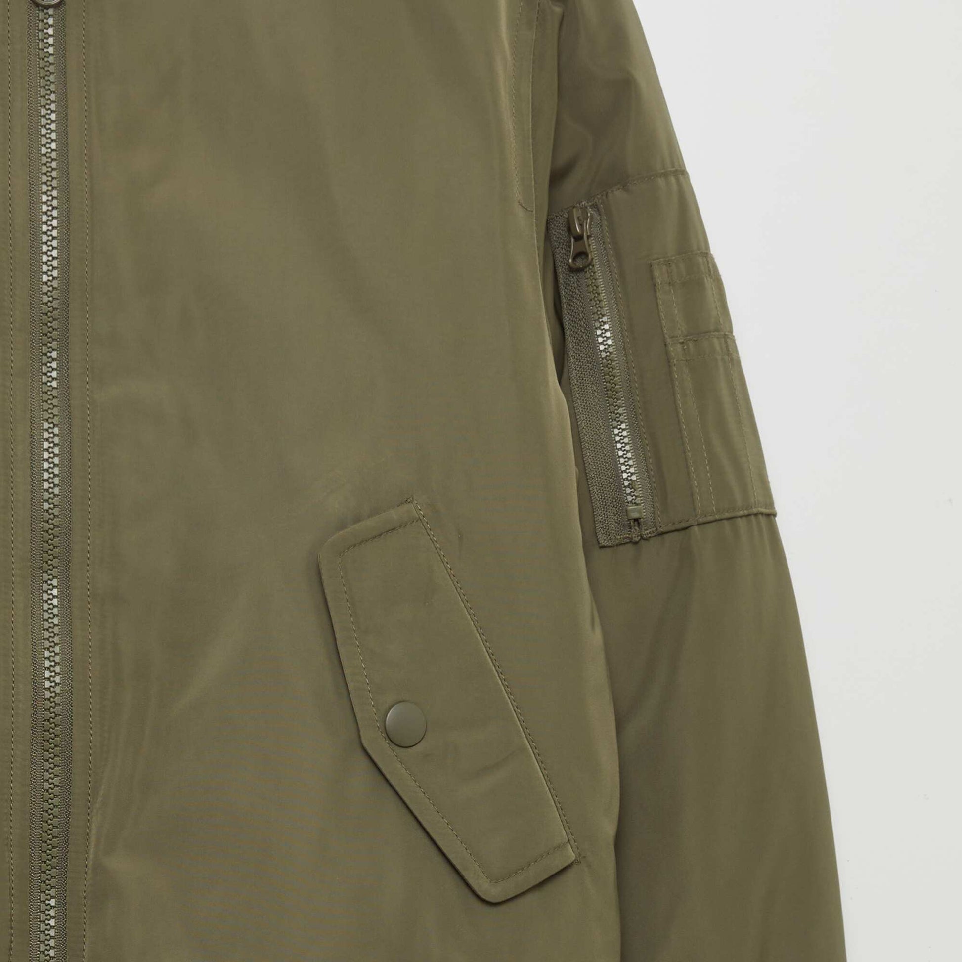 Blouson en nylon VERT