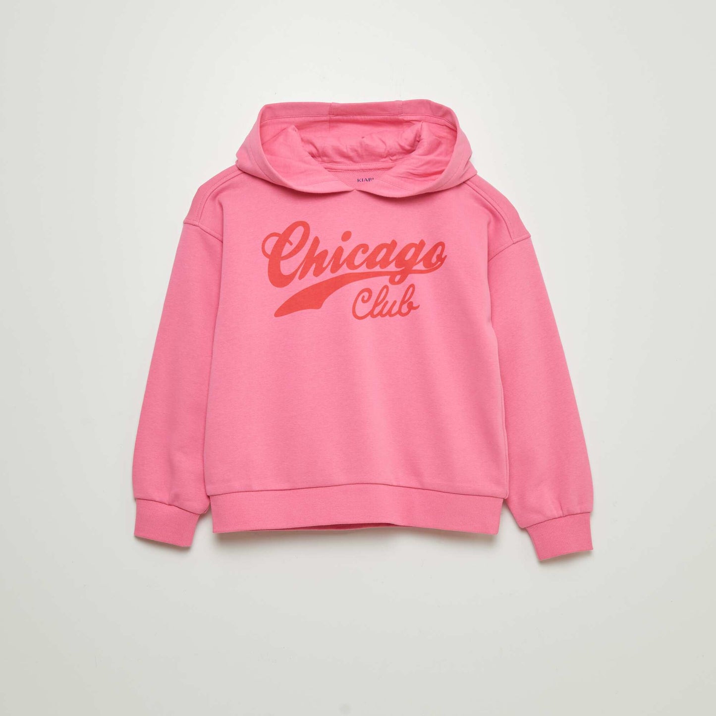 Sweat à capuche avec imprimé ROSE