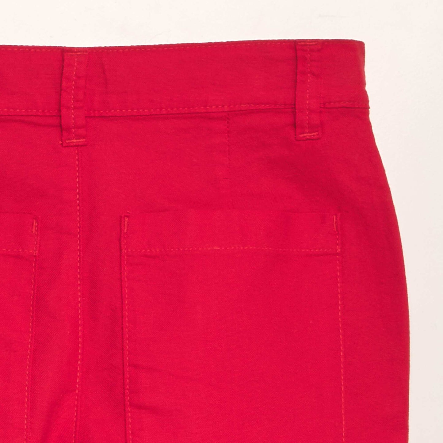 Bermuda chino uni Rouge