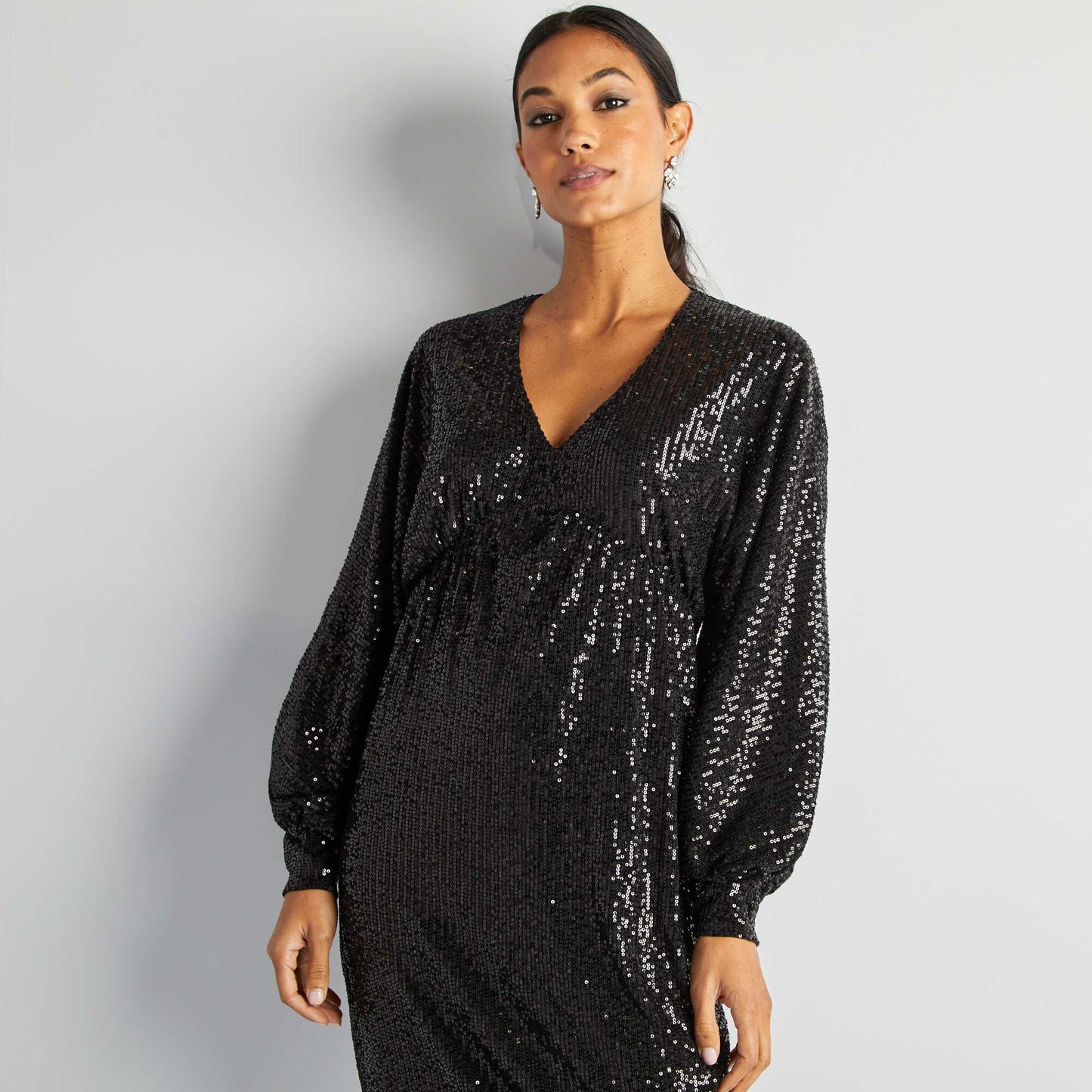 Robe longue de fêtes Noir