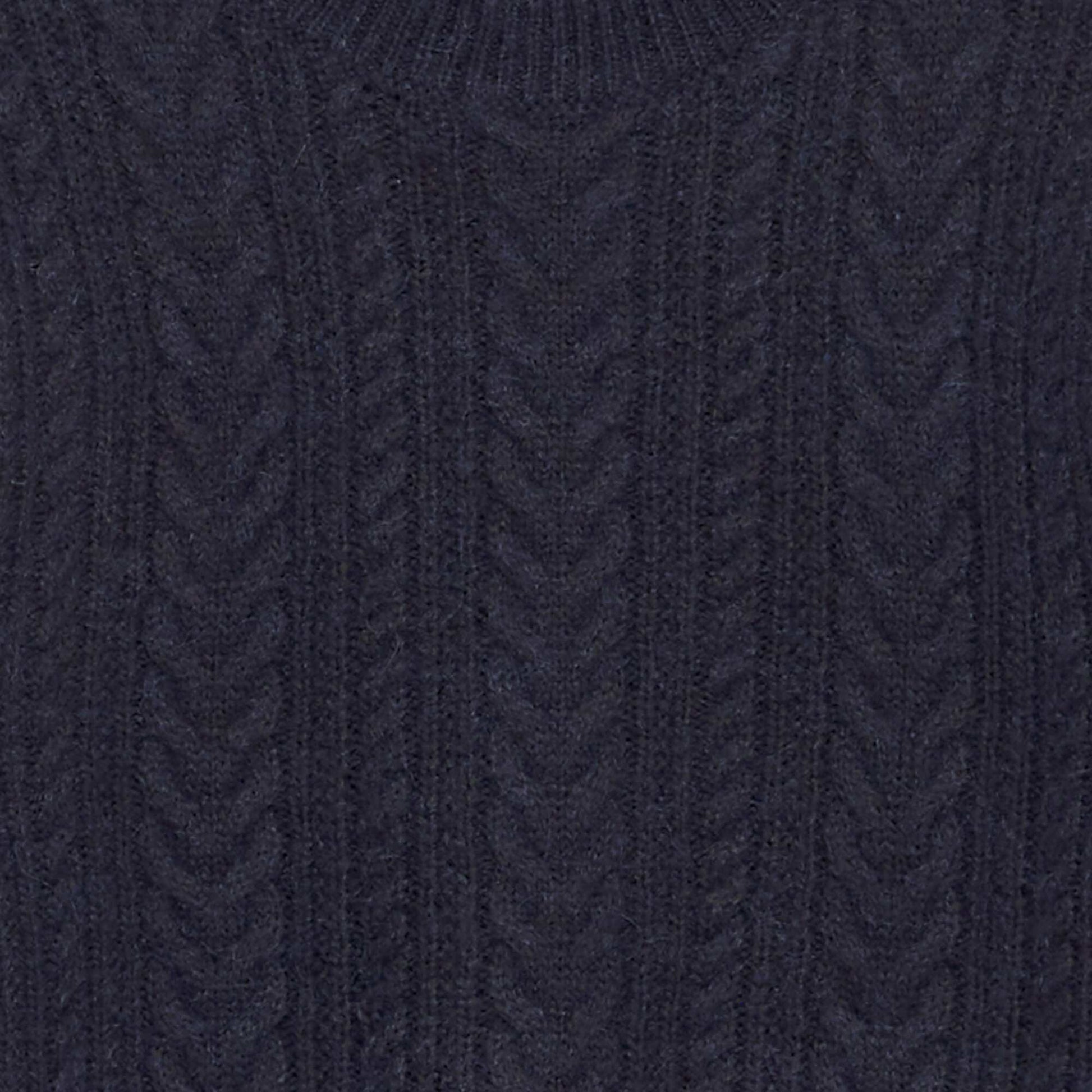 Pull en tricot col rond BLEU