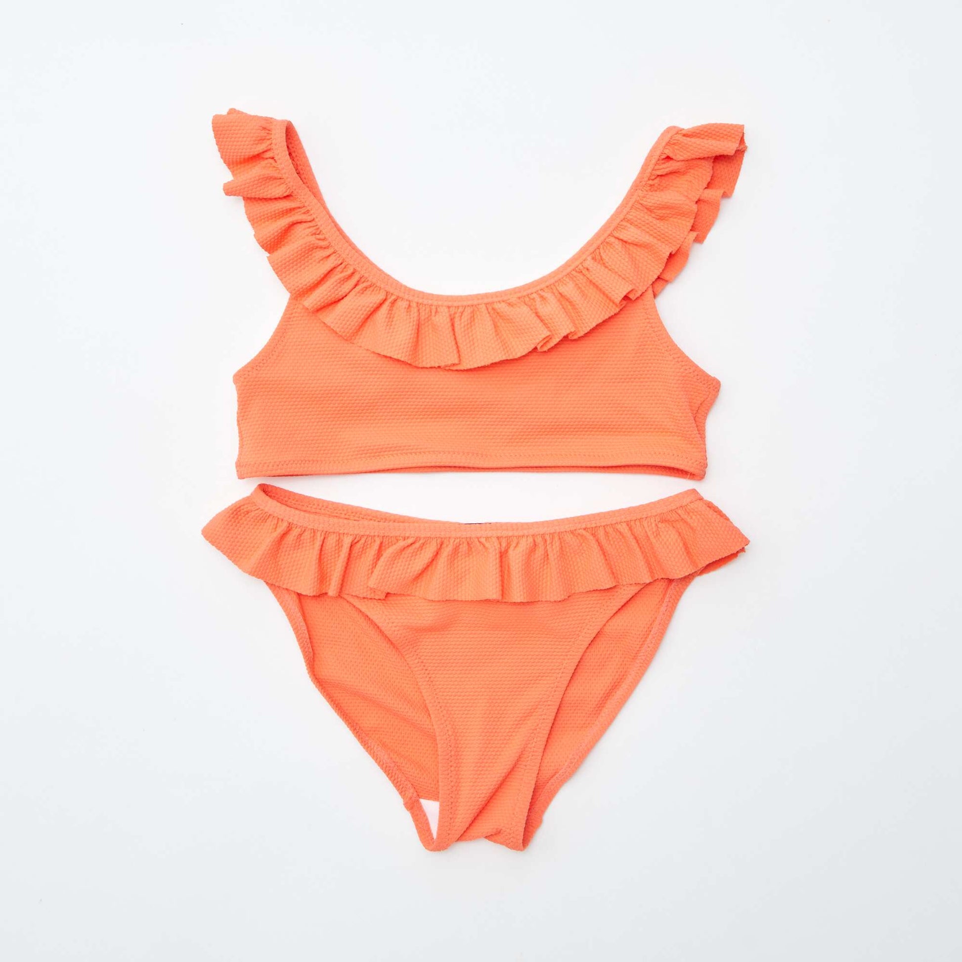 Maillot de bain volanté - 2 pièces ROUGE