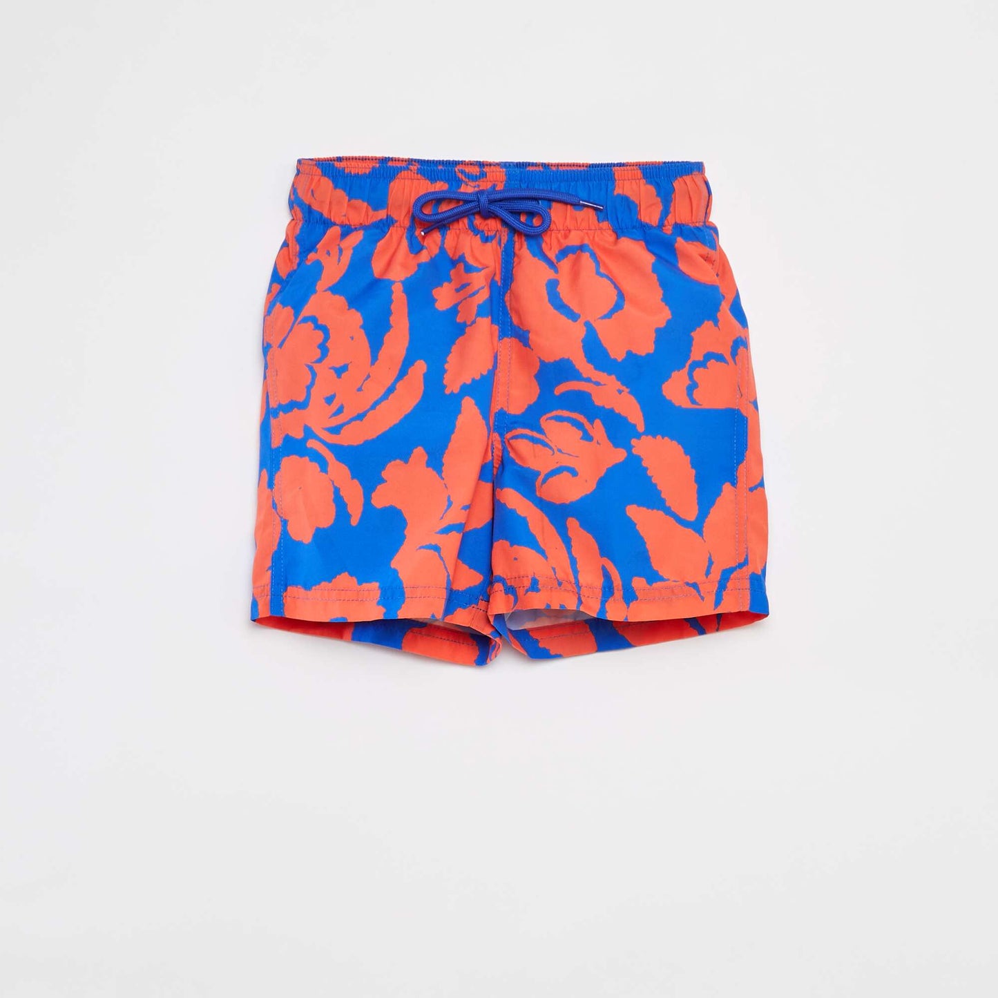 Short de bain à imprimé BLEU