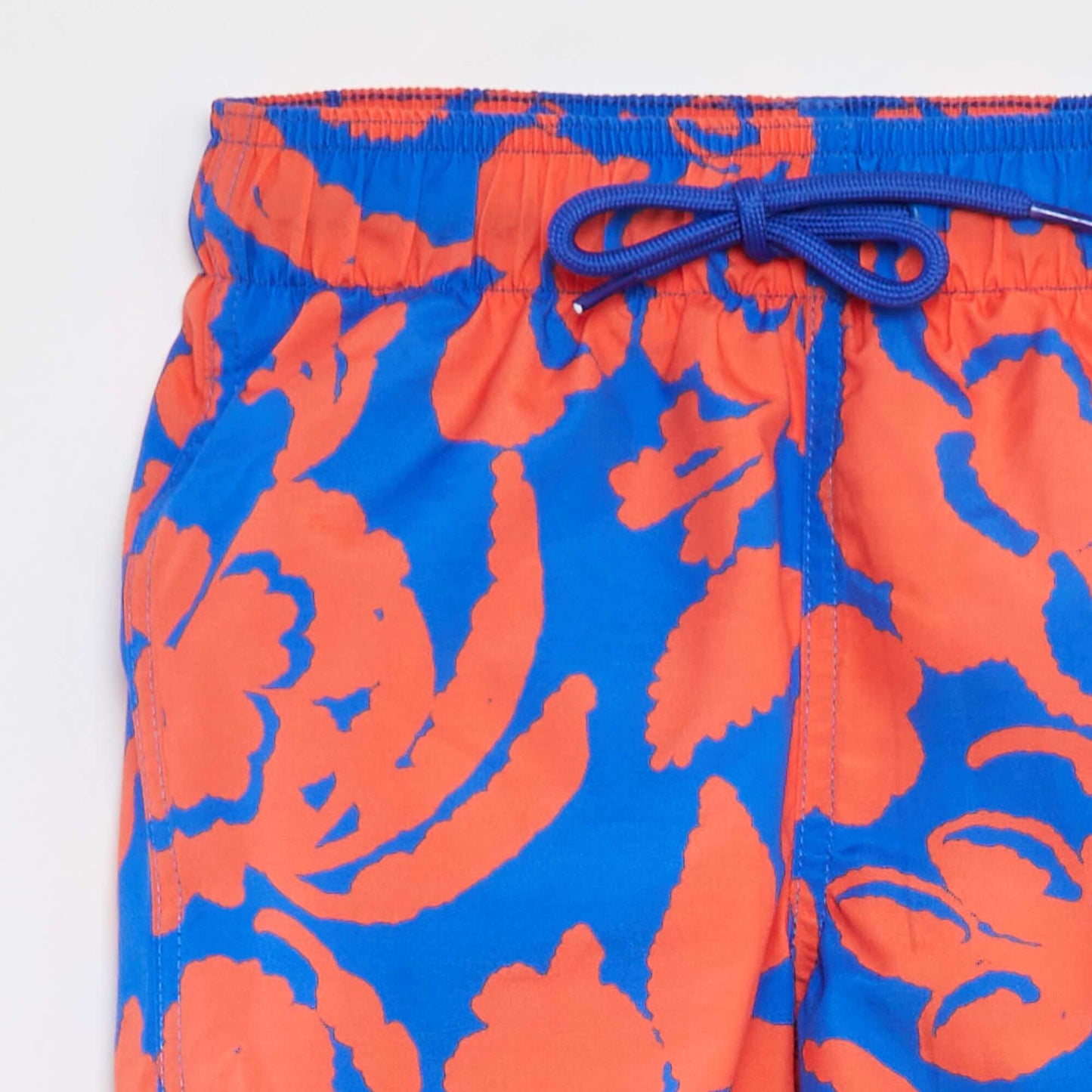 Short de bain à imprimé BLEU