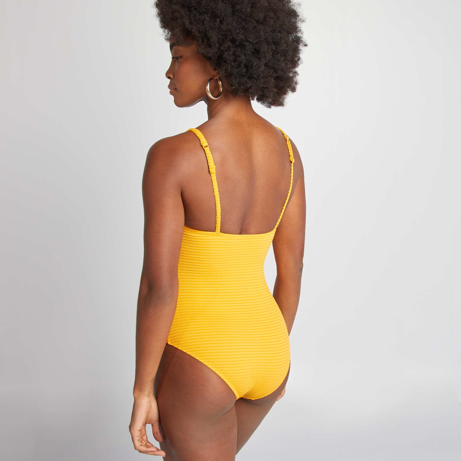 Maillot de bain 1 pièce JAUNE