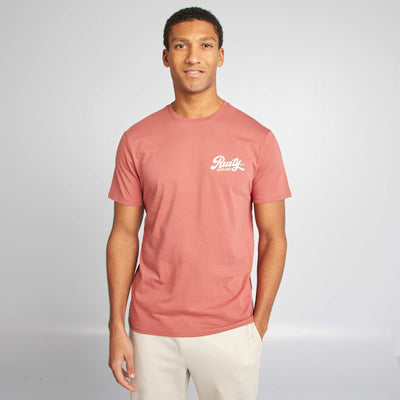 T-shirt imprimé manches courtes ROUGE RUSTY