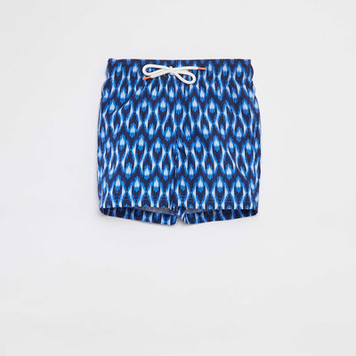 Boxer de bain à imprimé BLEU