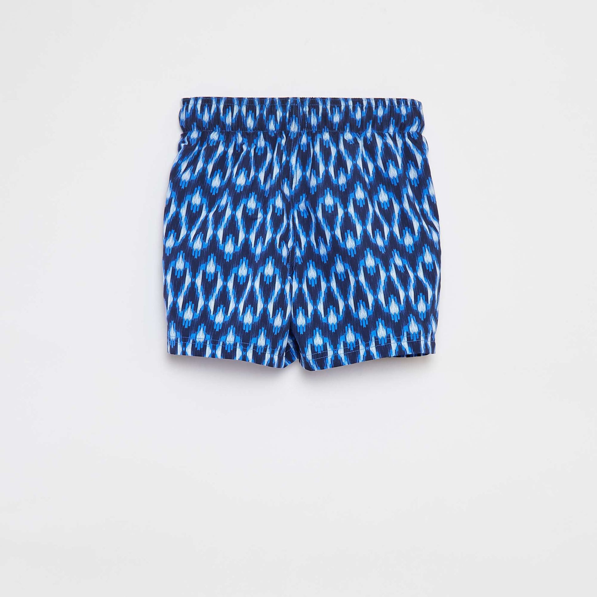 Boxer de bain à imprimé BLEU