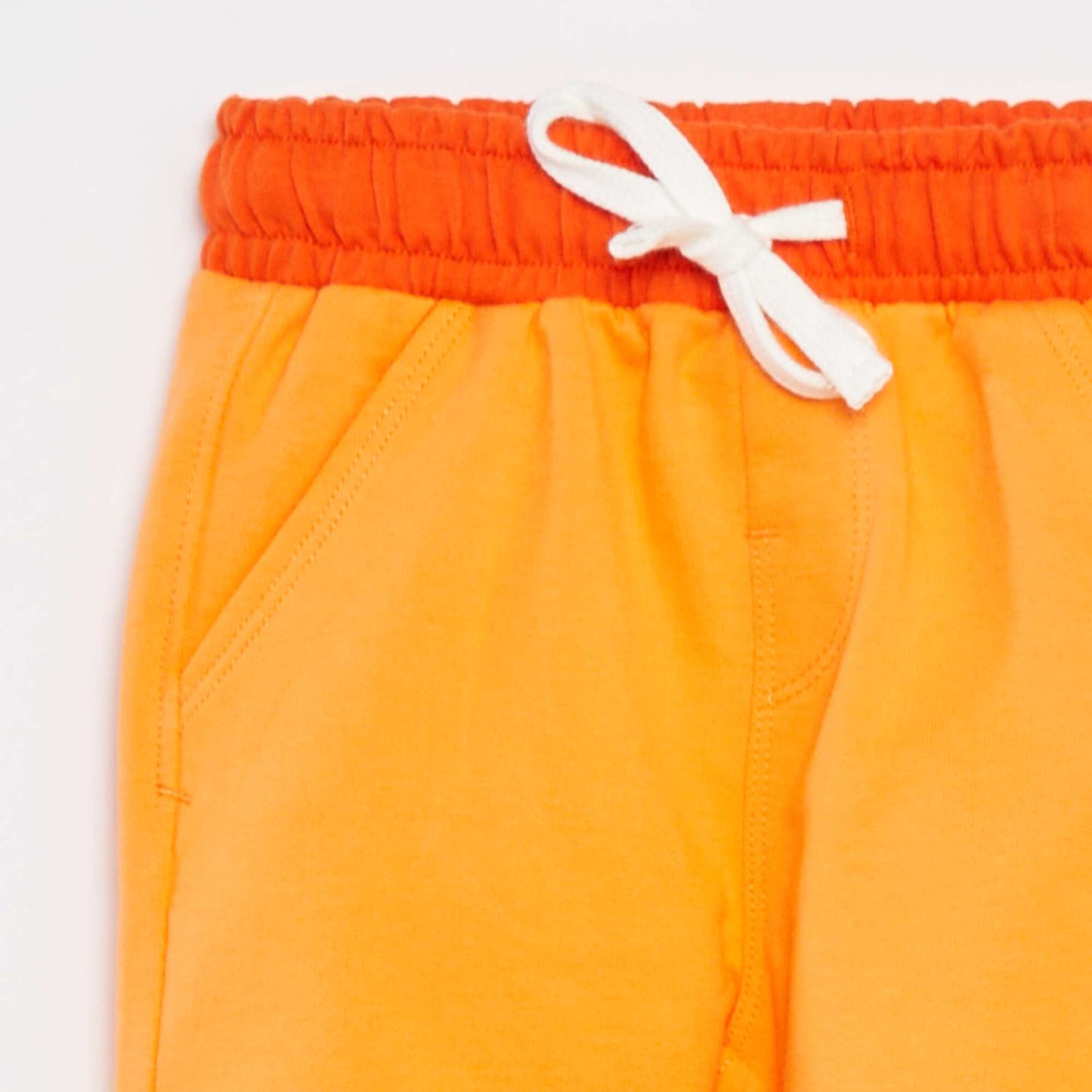 Short en molleton léger ORANGE