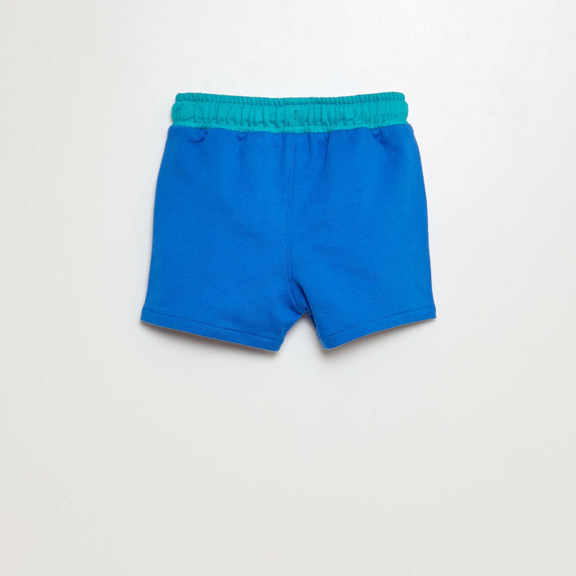 Short en molleton léger BLEU