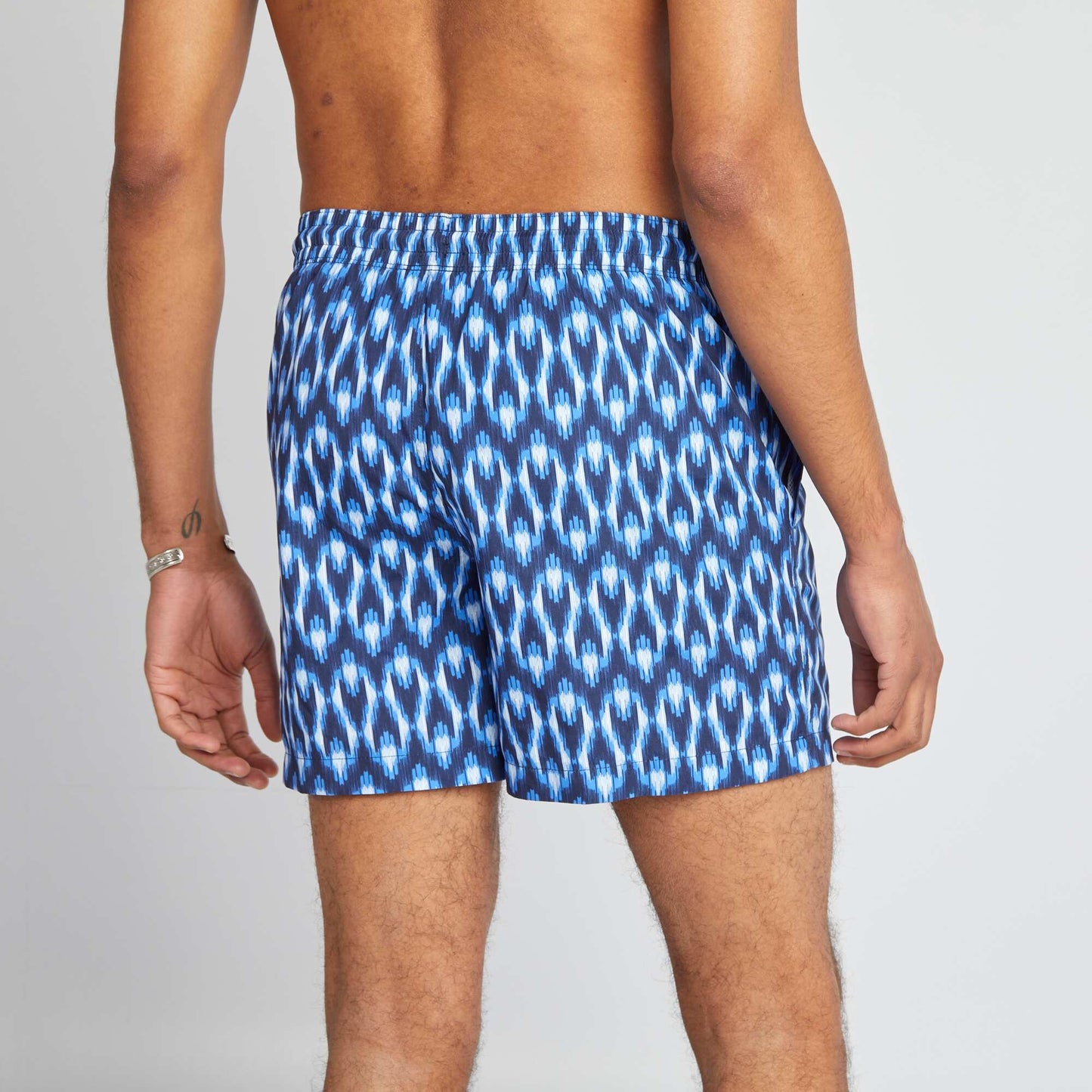 Short de plage en microfibre BLEU