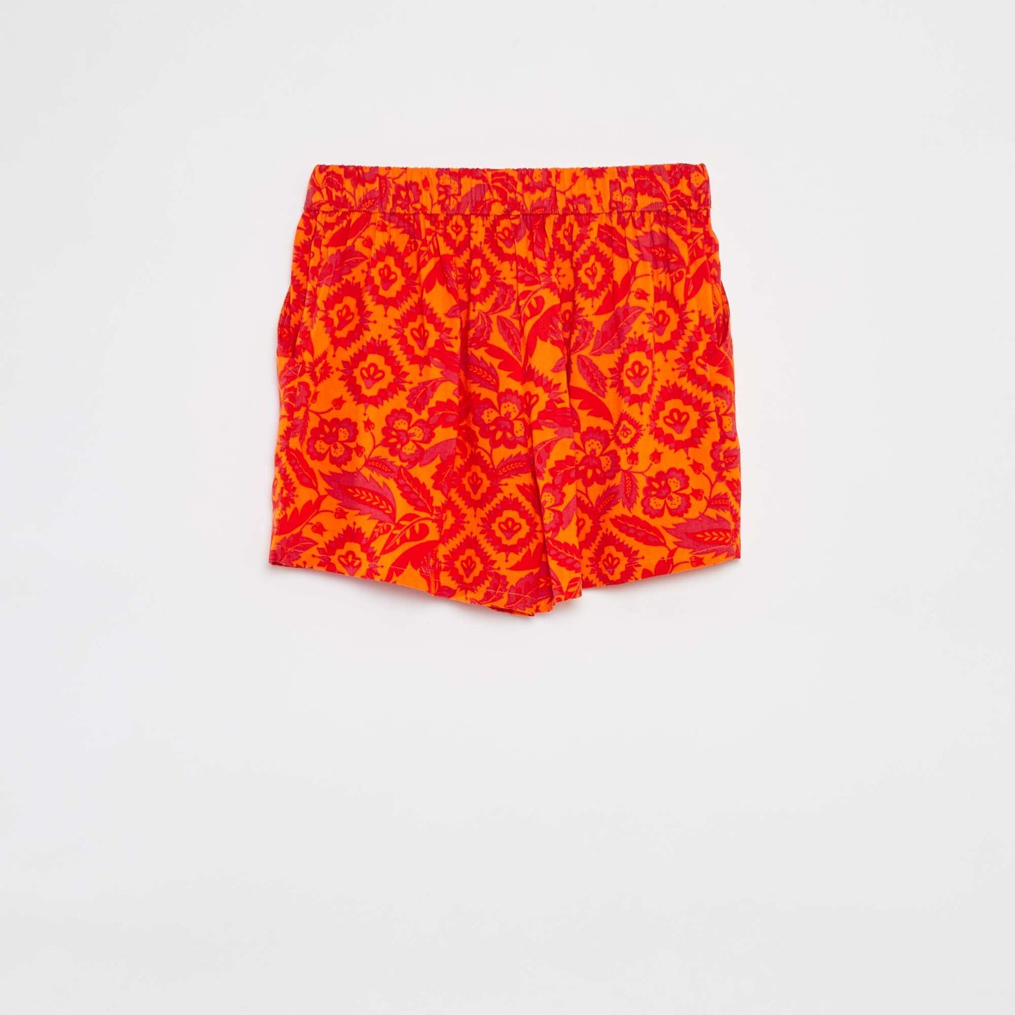 Short léger avec nœud BLANC