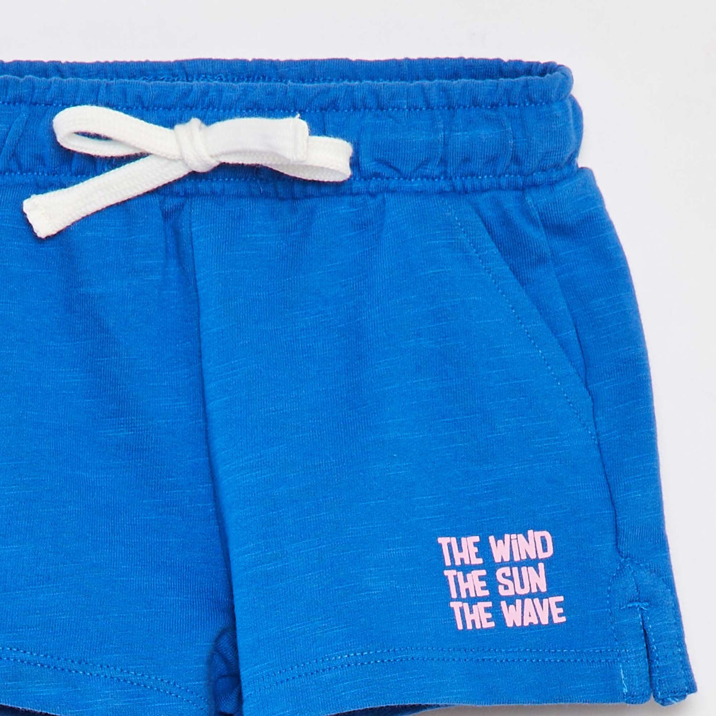 Short en french terry BLANC
