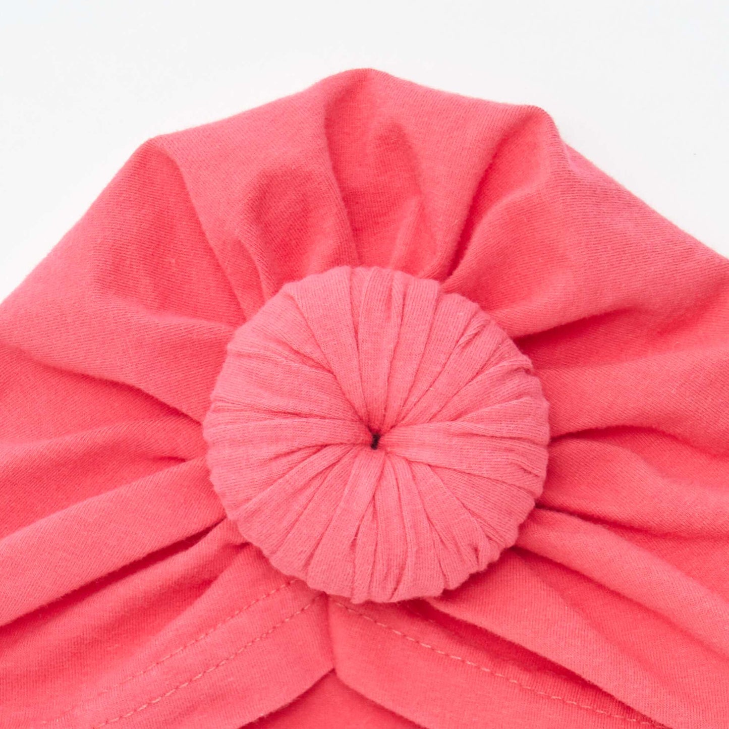 Bonnet type turban ROUGE
