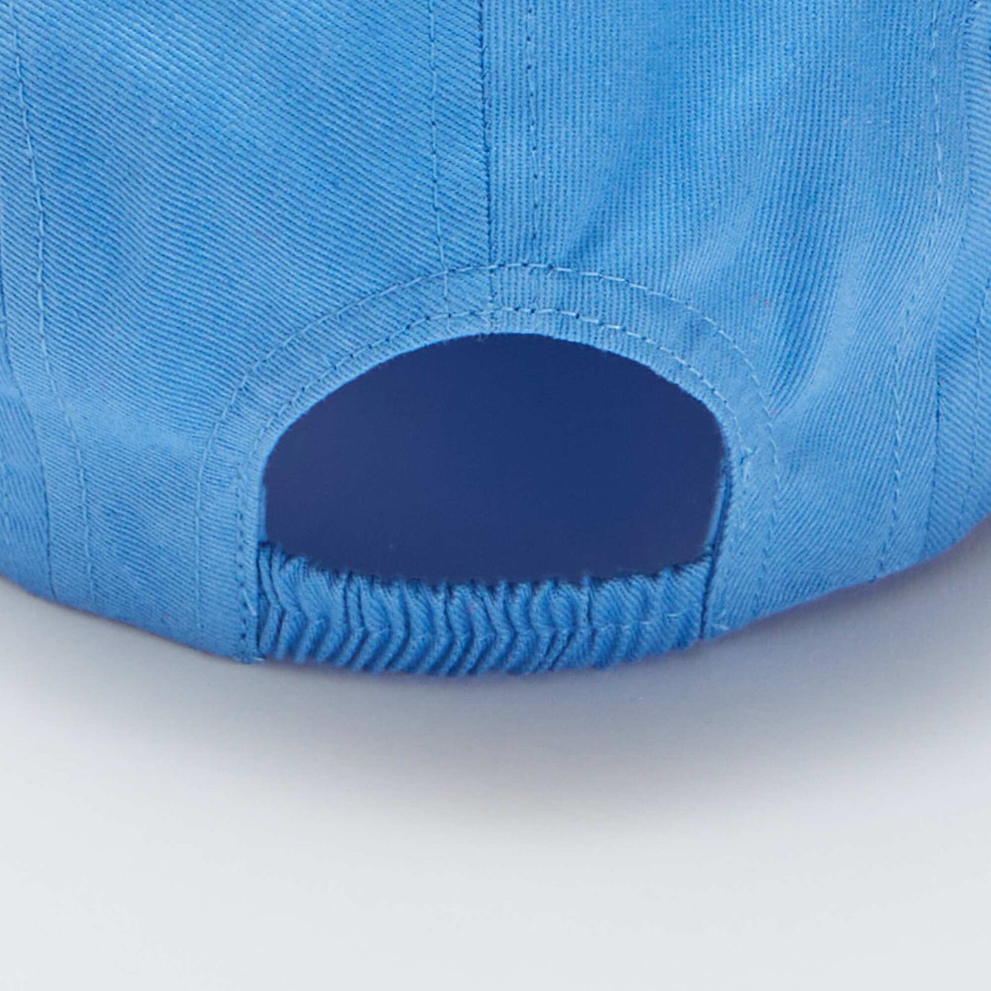 Casquette avec patch message 'Stay sunny' BLEU
