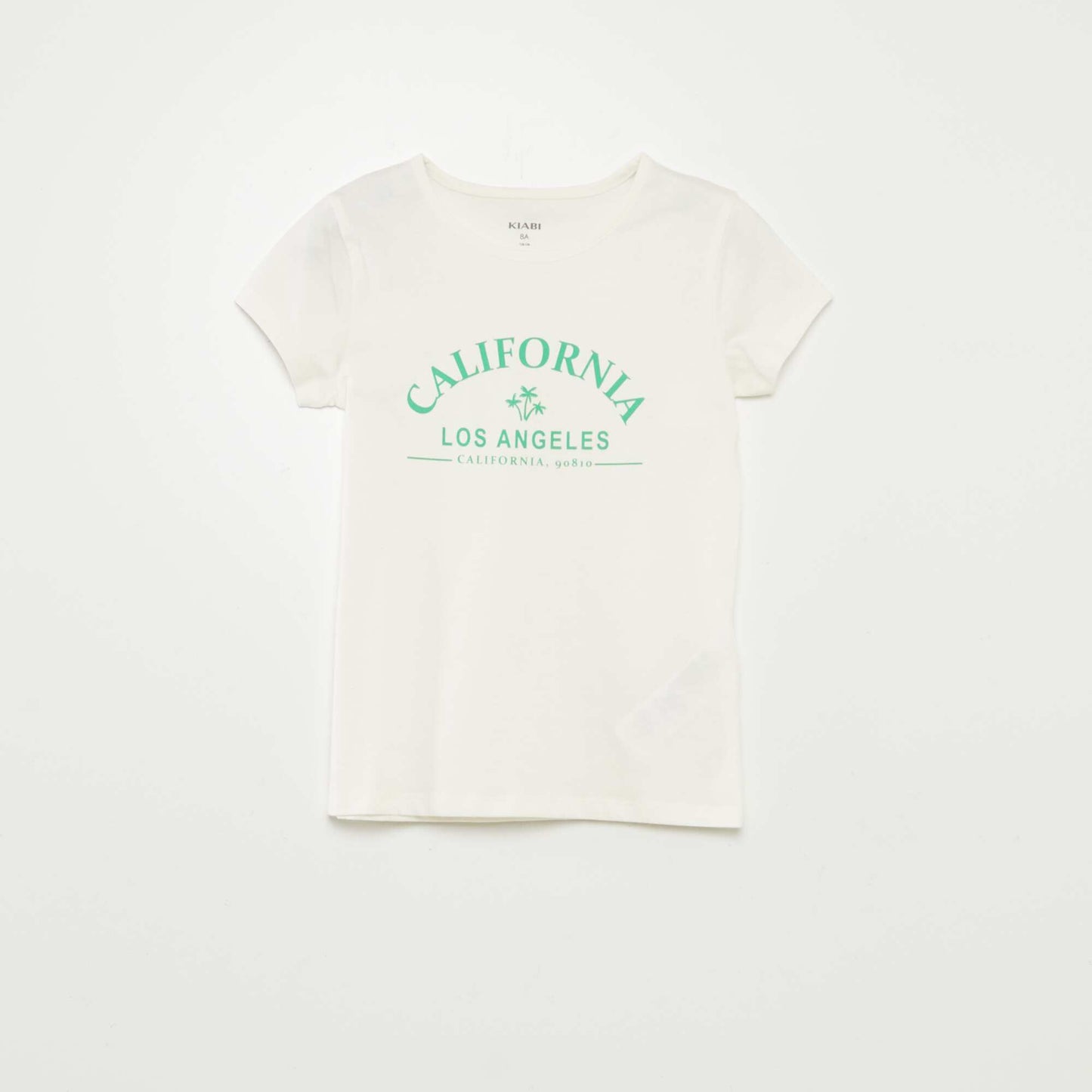Ensemble pyjama court t-shirt + short - 2 pièces BLANC