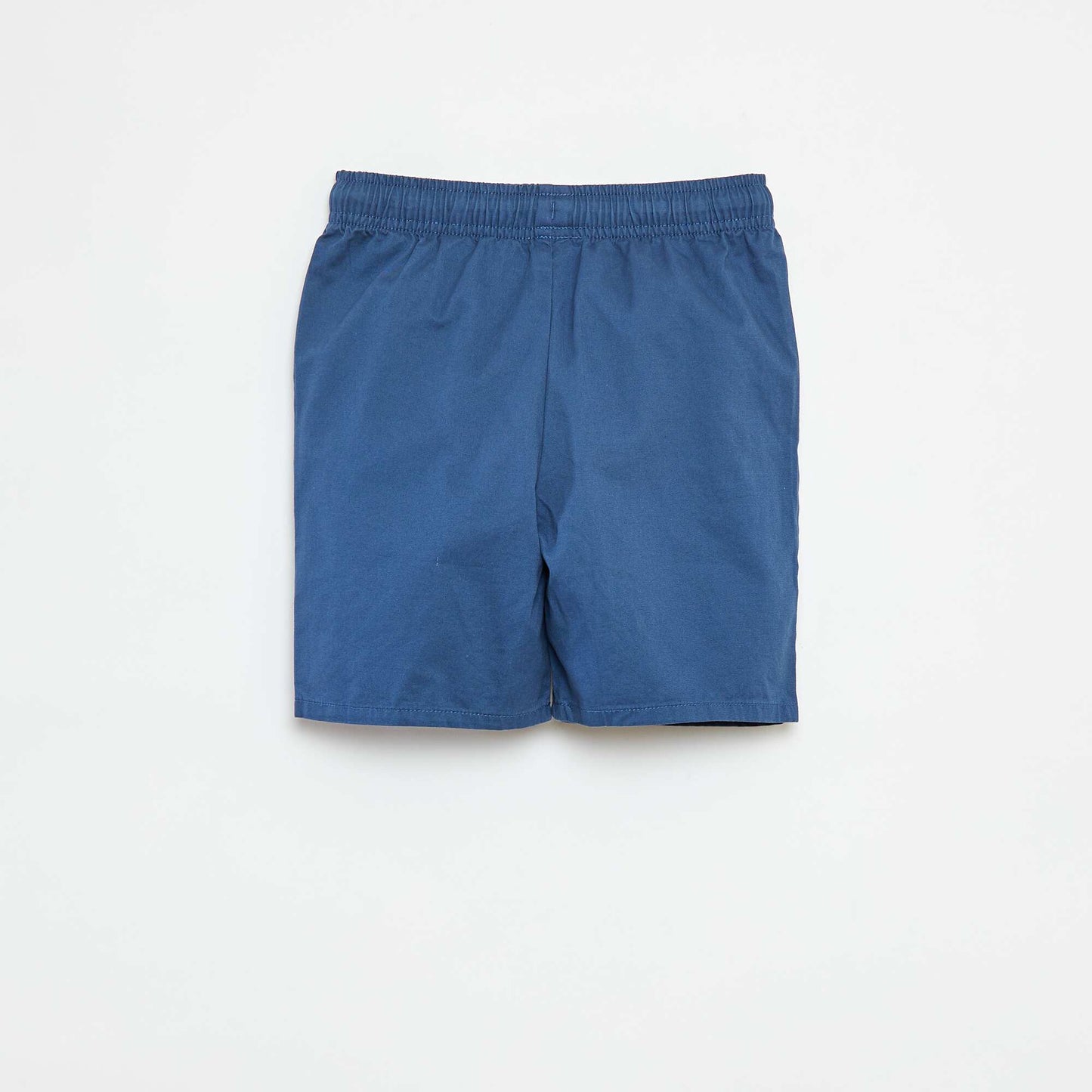 Bermuda type chino uni BLEU