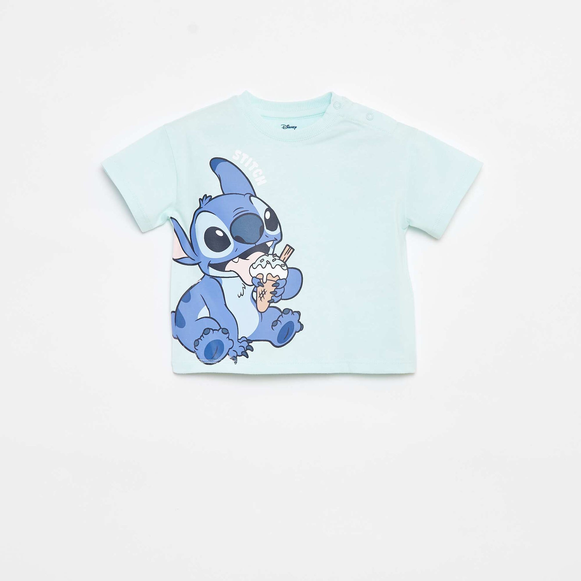 T-shirt à manches courtes avec imprimé 'Disney' BLEU