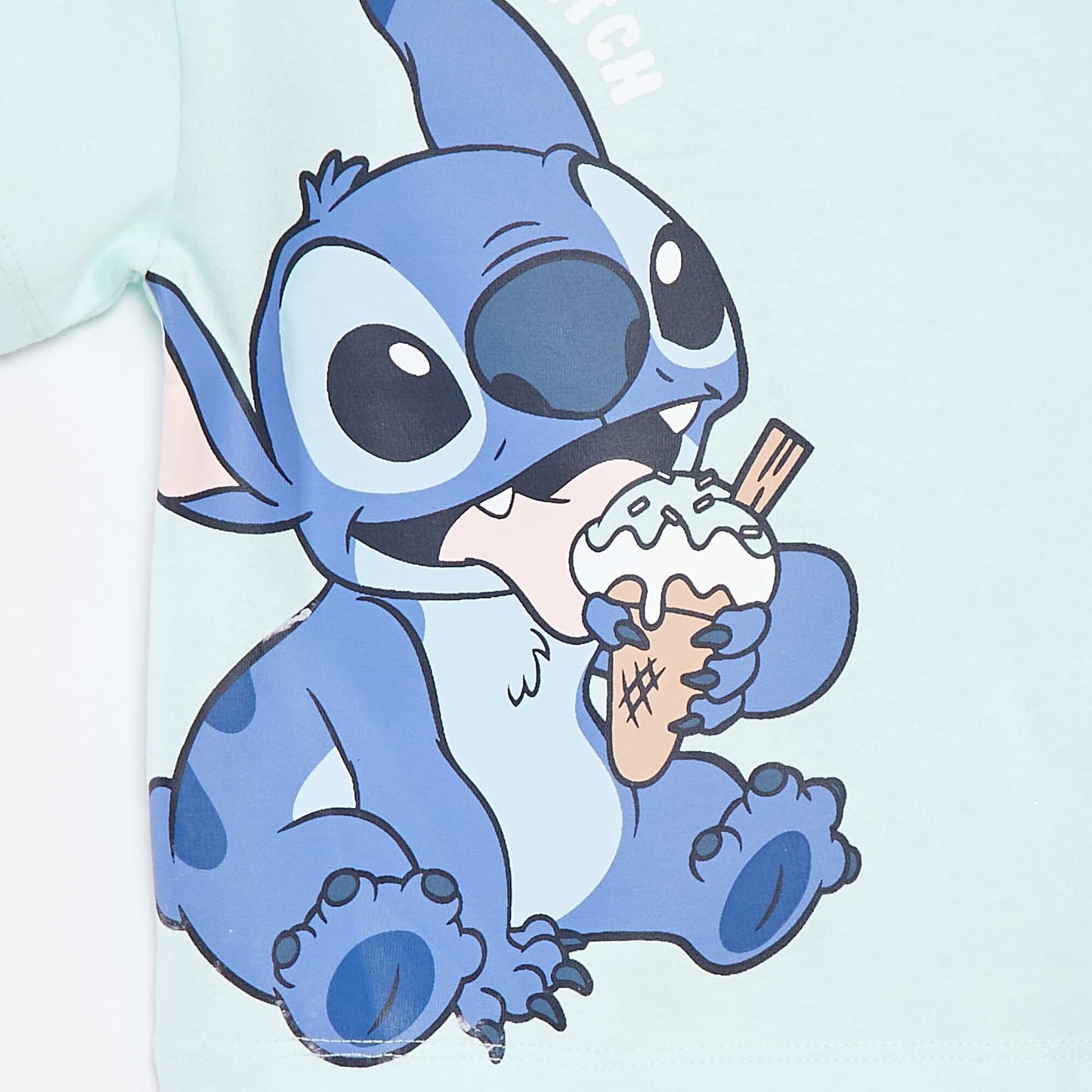 T-shirt à manches courtes avec imprimé 'Disney' BLEU