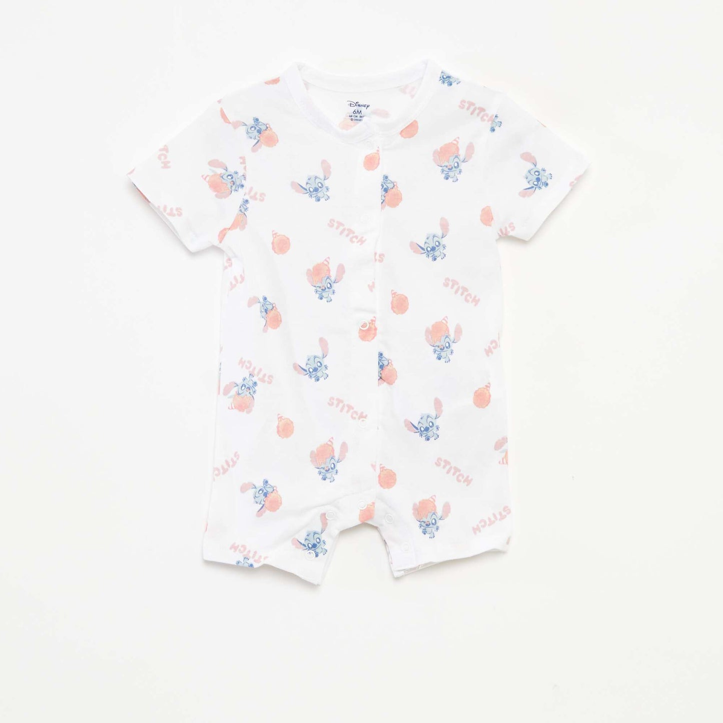 Lot de 2 barboteuses à manches courtes 'Disney' ROSE