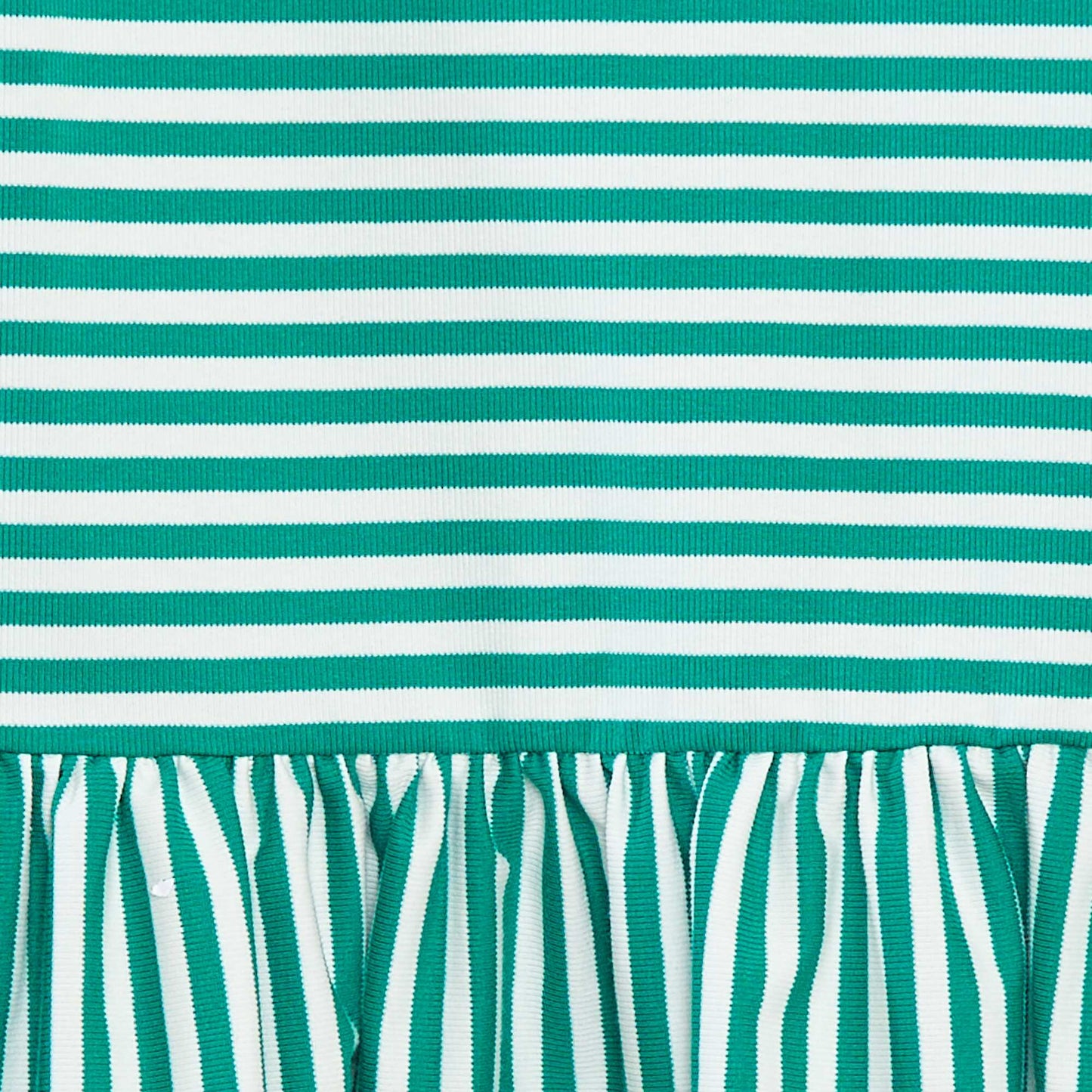 Robe sans manches avec volants VERT