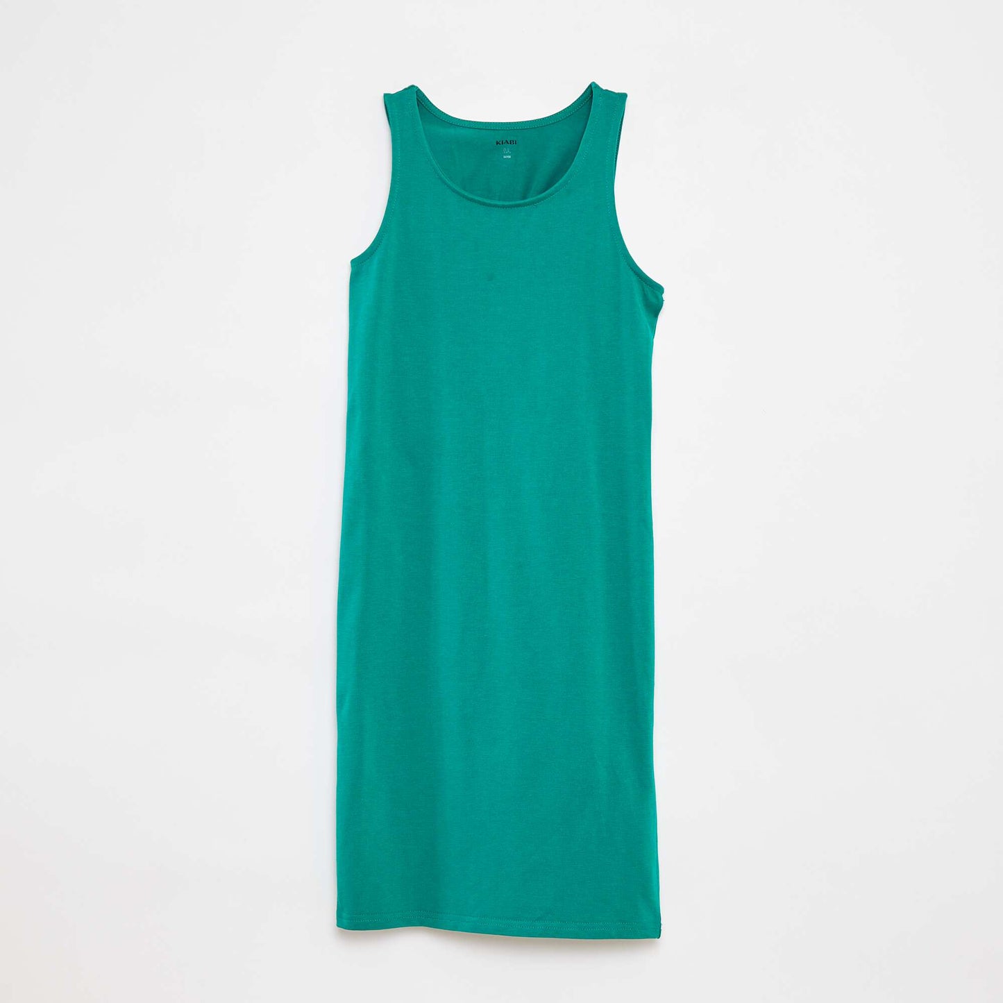 Robe sans manches ouverte dans le dos VERT