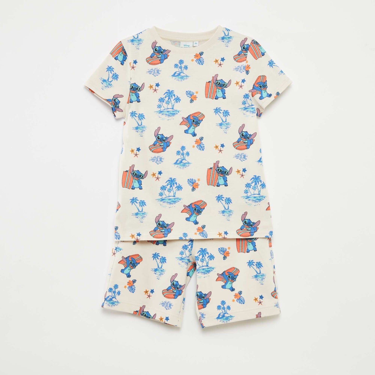 Ensemble t-shirt + bermuda 'Disney' - 2 pièces BEIGE