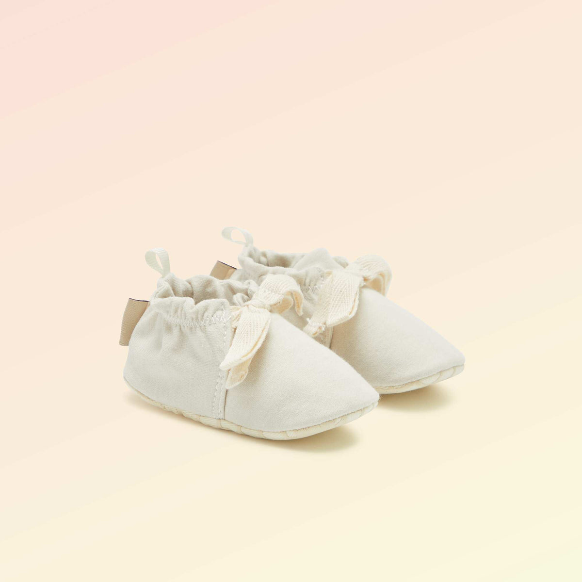 Chaussons motricité 1 'se retourner' - Kitchoun BEIGE