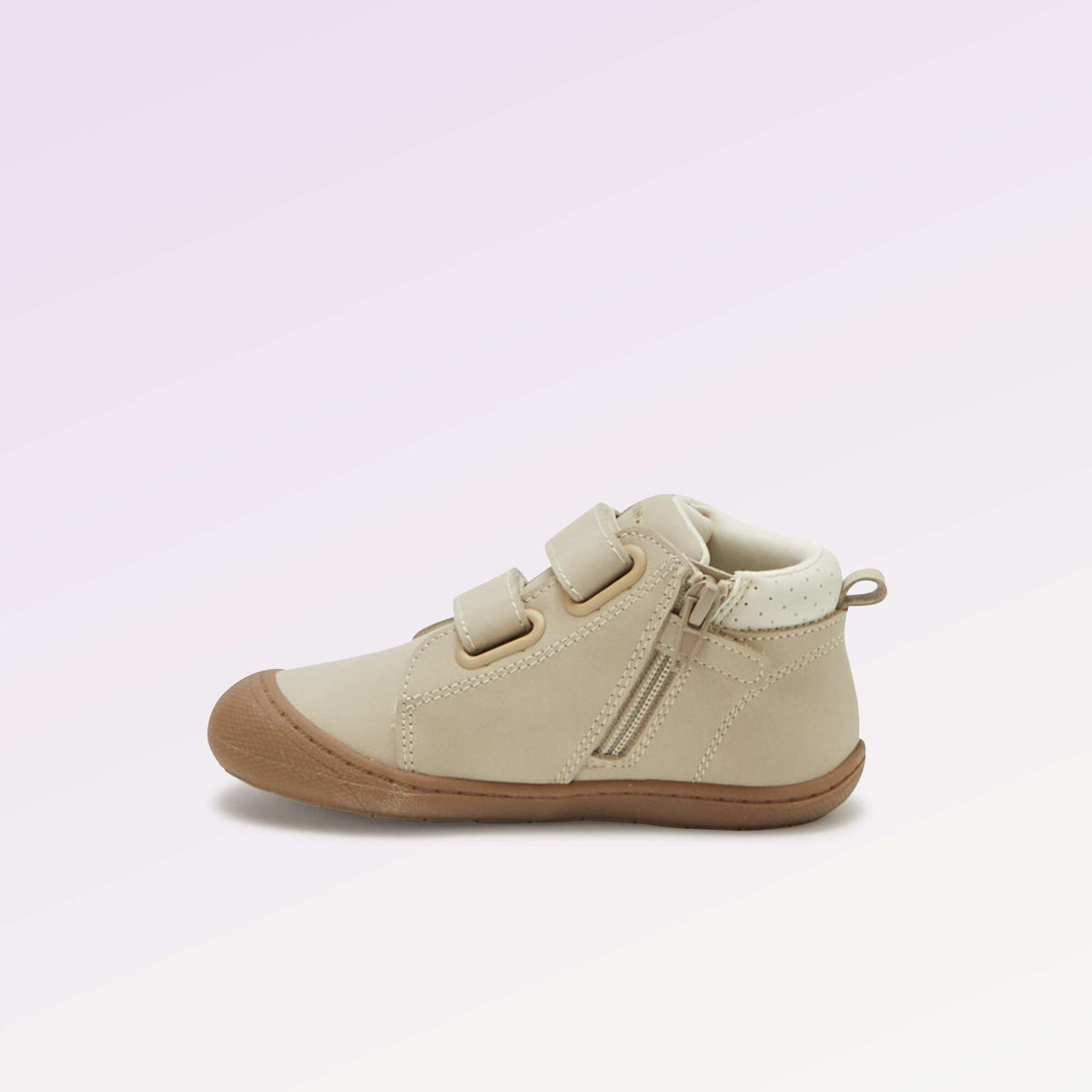 Chaussures motricité 3 '1ers pas' - Kitchoun BEIGE