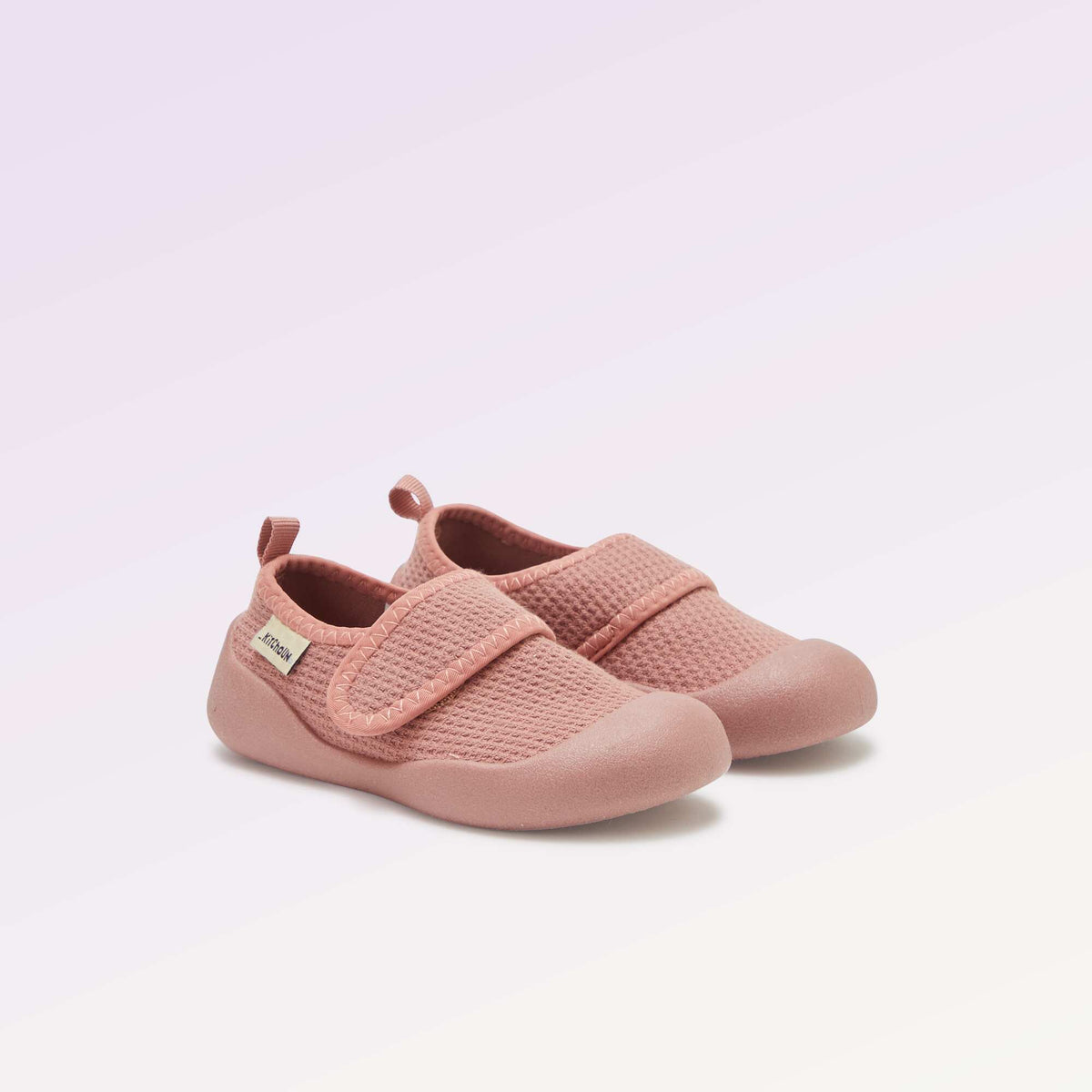 Chaussons motricité 3 '1ers pas' - Kitchoun ROSE